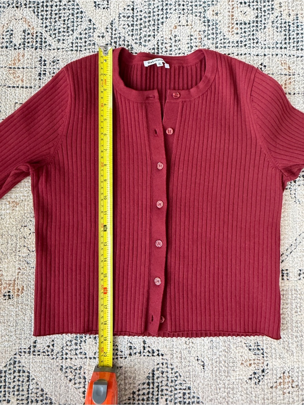 Reformation Joanne Cotton Cardigan - Picture 8 of 10